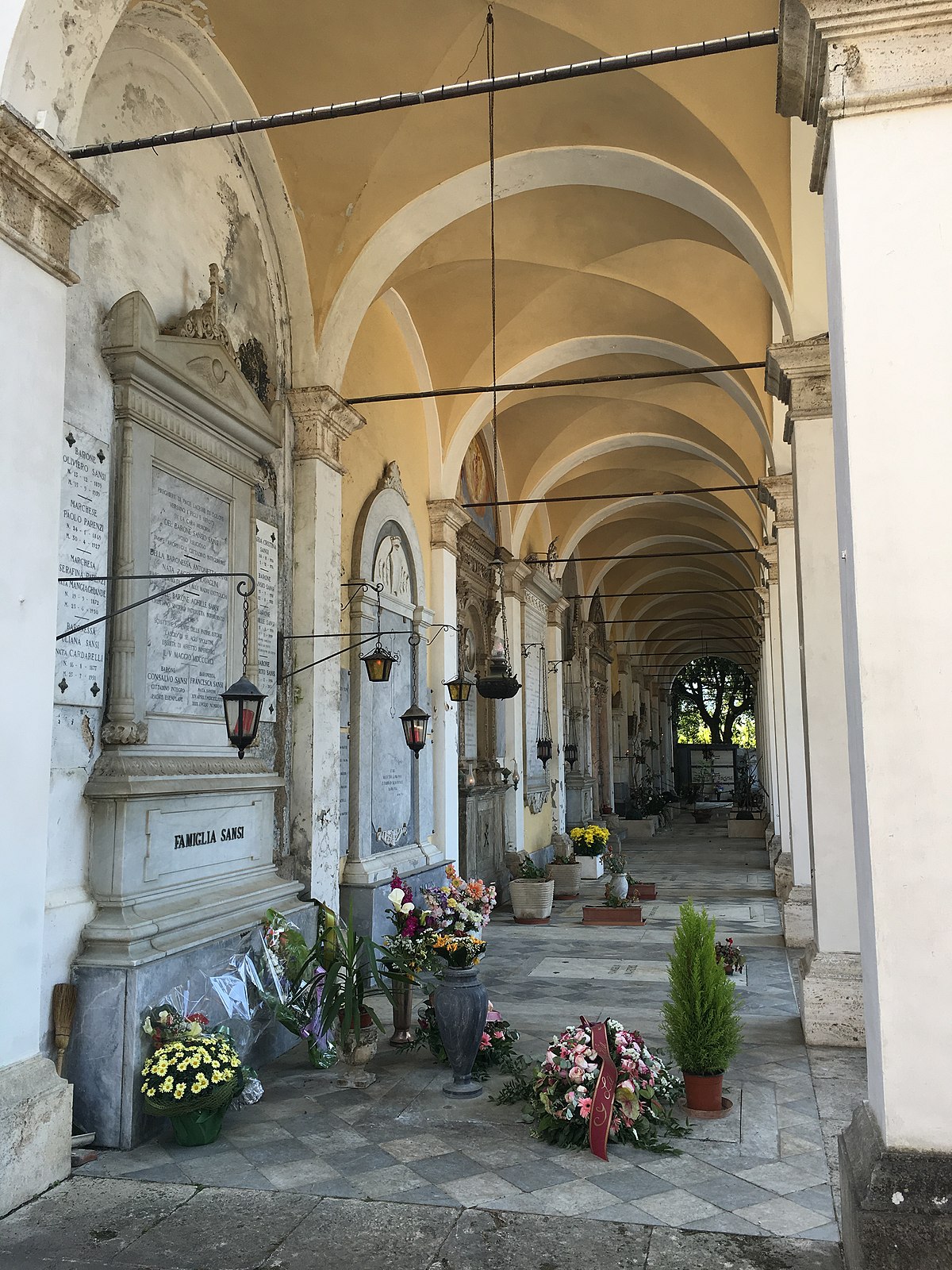 audioguida Cimitero monumentale di Spoleto